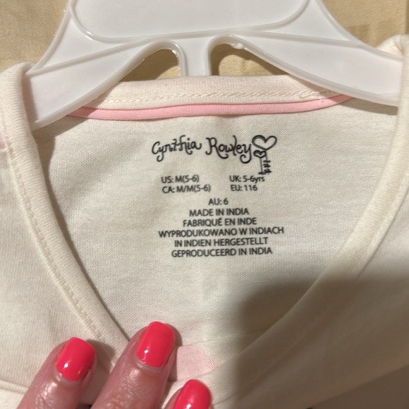 NWT but not price tag as it was a gift. Cynthia Rowley little girls US M sz5/6 - Picture 3 of 9